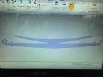 DZ95259520505 Leaf spring SHAANXI copy OEM PHOTO COLOR