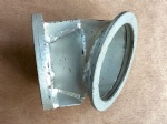 DZ9112540918 exhaust pipe SHAANXI copy OEM PHOTO COLOR