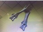 SZ952000837  Bracket SHAANXI copy OEM PHOTO COLOR