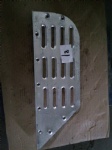 WG1642230018 Left anti slide plate